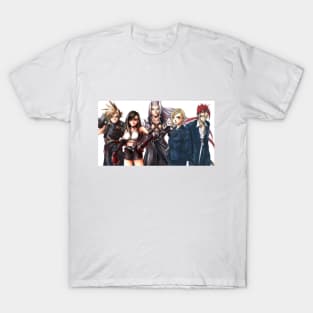 Final Fantasy VII Retro Art T-Shirt